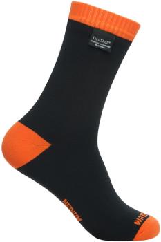 DexShell Thermlite Waterproof Socks UK 9-11 Tangelo Red / Black