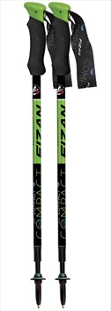 Fizan Compact Ultralight Trekking Poles, 59-132cm Green
