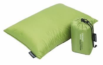 Cocoon Down Travel Pillow Compact Carry-On Pillow, M Wasabi