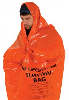 Lifesystems Survival Bag Compact Emergency Blanket, 1-2 Persons