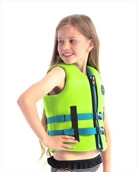 Jobe Kids Neoprene Life Vest Buoyancy Aid, 6 / 116 Lime Green 2022
