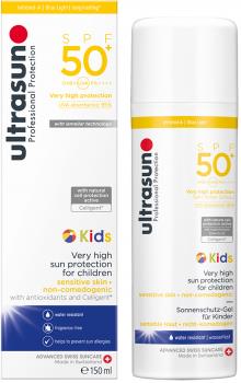 Ultrasun Kid's Sunscreen SPF 50+ Sensitive Skin Gel Lotion, 150ml