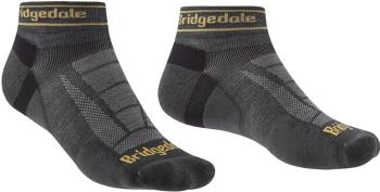 Bridgedale Trail Run Ultralight T2 Merino Running Socks, XL Gunmetal