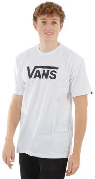 Vans Classic Men's Short Sleeve T-Shirt, L White/Black