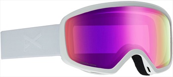 Anon Deringer Sonar Pink Women's Ski/Snowboard Goggles, M White