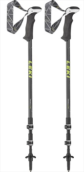 Leki Makalu Lite Adjustable Trekking Poles, 100-135cm Black