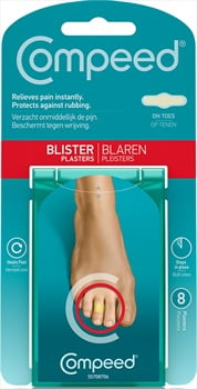 Compeed Blisters On Toes Blister Plasters, Clear