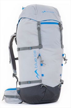 Blue Ice Yeti Backpack Mountaineering & Trekking Pack, 50L Blue/Grey