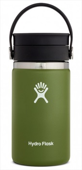 Hydro Flask 12oz Wide Mouth Flex Sip Lid Coffee Flask, 12oz Olive