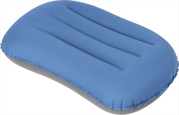 Bo-Camp Stretch Inflatable Cushion Travel & Camping Pillow, Blue
