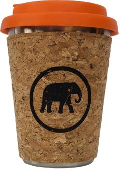 Elephant Box To-Go Cup Stainless Steel Reusable Cup, 350ml Orange