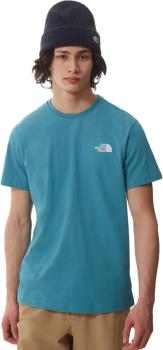 The North Face Simple Dome Men's Short Sleeve T-Shirt, XL Storm Blue