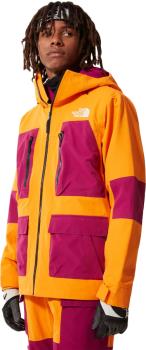 The North Face Dragline Ski/Snowboard Jacket, L Orange/Pink
