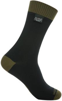 DexShell Thermlite Waterproof Socks UK 6-8 Olive Green / Black