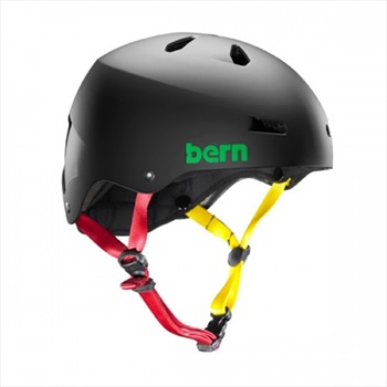 Bern Macon H2O Watersports Helmet, S Black Rasta