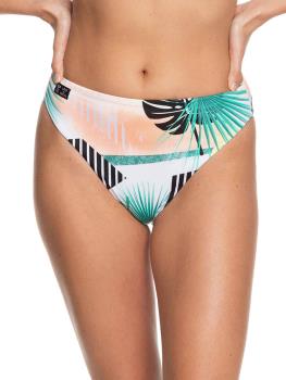 Roxy POP Surf Women's High Leg Bikini Bottoms, XS Crazy Victoria