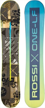 Rossignol One LF Wide Hybrid Camber Snowboard, 165cm 2020