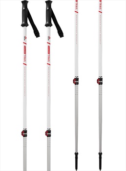MSR DynaLock Trail Adjustable Ski & Snowboard Poles, 100-140cm