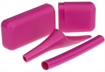Extreme Shewee Compact Travel Urination System, Power Pink