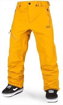Volcom Adult Unisex L Gore-Tex Ski/Snowboard Pants, L Resin Gold