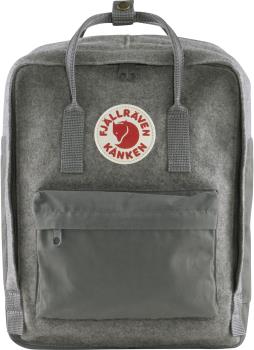 Fjallraven Kanken Re-Wool Backpack, 16L Granite Grey