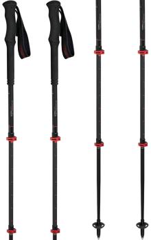 Komperdell Carbon Pro Compact Ultralight Hiking Poles, 90-120cm