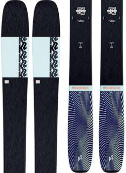 K2 Mindbender 106c Alliance Women's Skis 175cm, Blue/Black, Ski Only, 2021