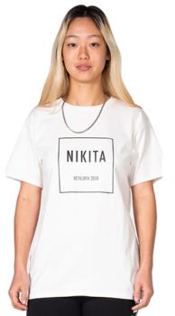 Nikita Rain Shadow Women's Short Sleeve T-Shirt, L White