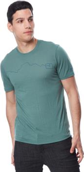 Ortovox Men's 120 Tec Mountain Merino Wool T-Shirt, S Green Forest