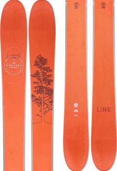 LINE Outline Ski Only Skis, 178cm Orange/Blue 2021