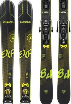 Rossignol Experience 84 Ai NX12 Konect Skis, 160cm Yellow 2021