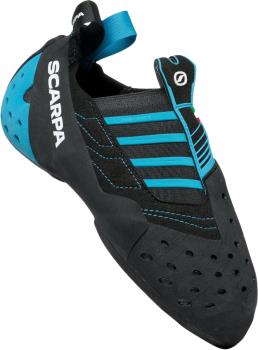Scarpa Instinct S Rock Climbing Shoe UK 3 | EU 35.5 Black Azure