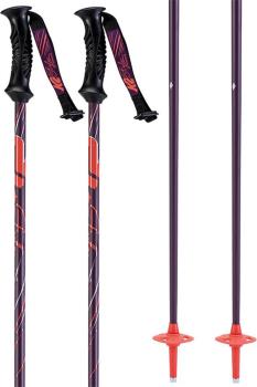 K2 Style Composite Women's Ski Poles, 110cm Coral