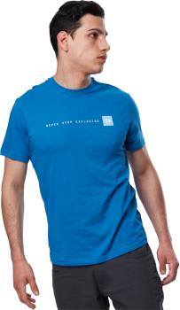 The North Face Never Stop Exploring Crew T-Shirt, M Banff Blue