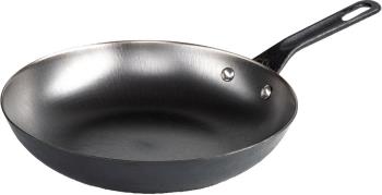 GSI Outdoors Guidecast Frying Pan Cast Iron Camp Skillet, 10" Black