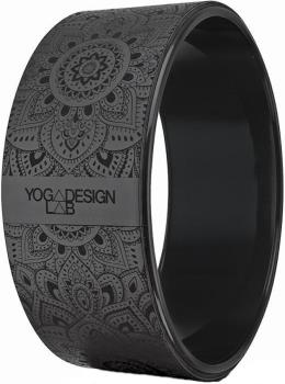 Yoga Design Lab Yoga Wheel Yoga/Pilates Accessory 32cm Mandala Black
