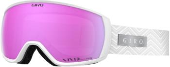 Giro Womens Facet White Zag, Vivid Pink Women's Ski/Snowboard Goggles, M