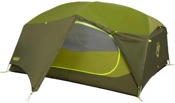 Nemo Aurora 3 Lightweight Camping Tent + Footprint, 3 Man Nova Green