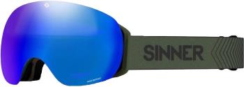 Sinner Avon OTG Blue Sintrast Ski/Snowboard Goggles M Moss Green