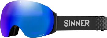Sinner Avon OTG Blue Sintrast Ski/Snowboard Goggles M Matte Black