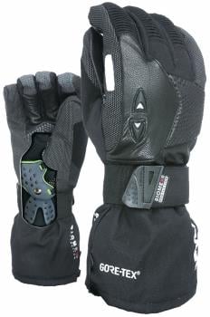 Level Super Pipe Gore-Tex Snowboard/Ski Gloves, S Black