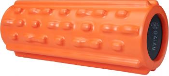 Gaiam Restore Deep Tissue Foam Massage Roller, Orange