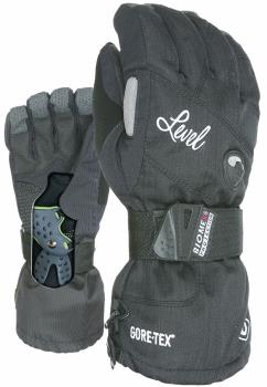 Level Half Pipe Gore-Tex Women's Snowboard/Ski Gloves, S/M Black