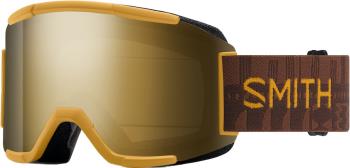 Smith Squad CP Sun Black Gold Snowboard/Ski Goggles, M Amber