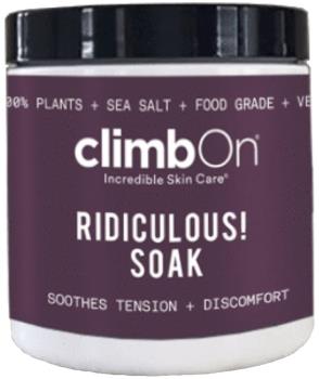 Climb On Ridiculous Soak Climbing Skin Care Sea Salts, 284g