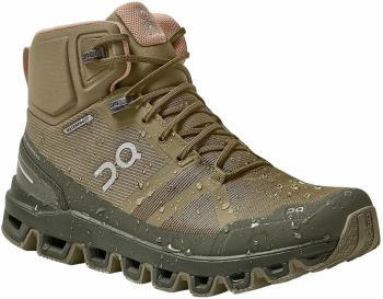 On Cloudrock Waterproof Women's Hiking Boots, UK 5 Olive/Reed