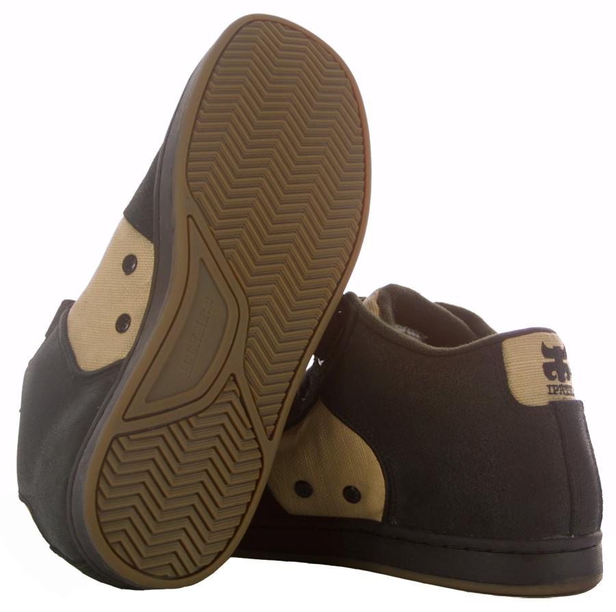 Ipath Skate Shoe, UK 9, Wax Black Suede / Hemp