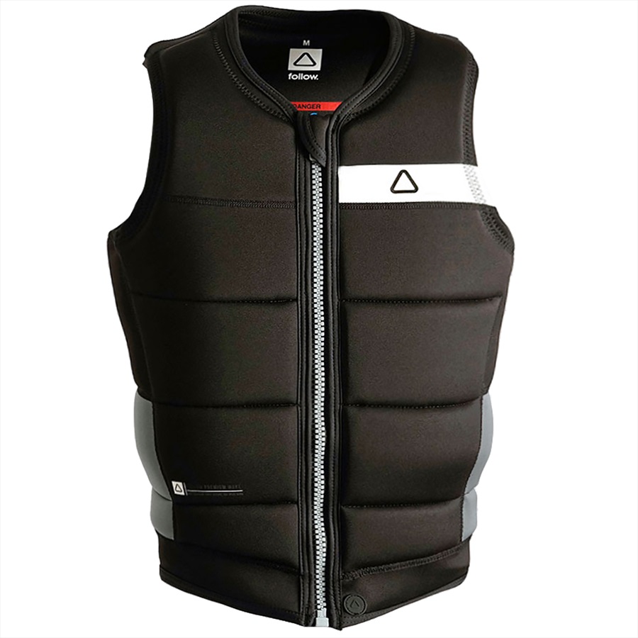 Follow Signal Plus Men's Wakeboard Impact Vest, 3XL Black 2022