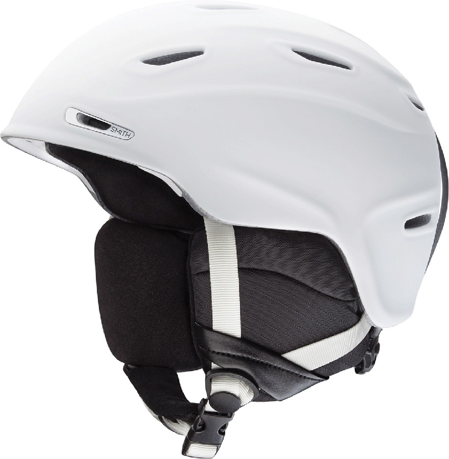 Smith Adult Unisex Aspect Snowboard/Ski Helmet, M Matte White