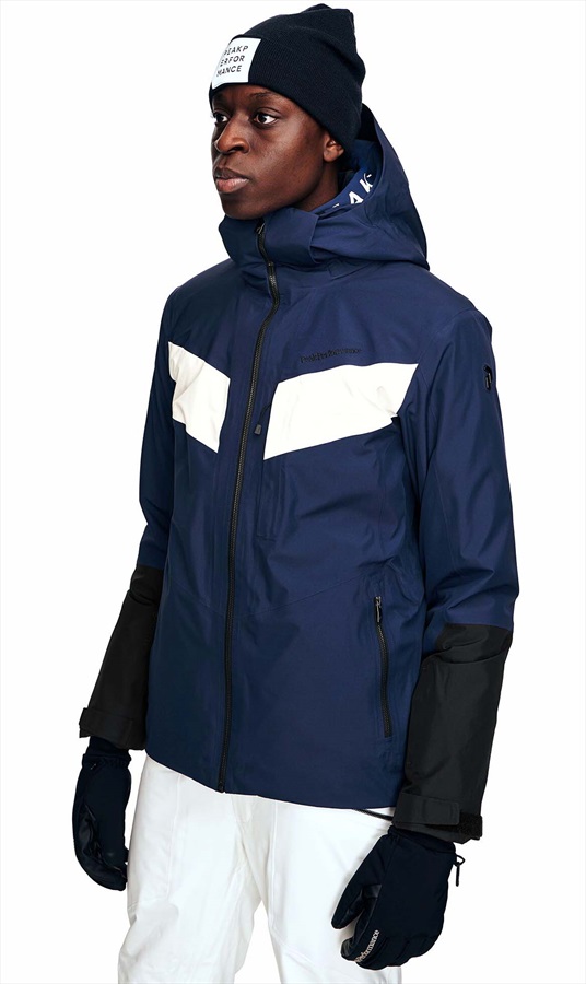 Peak Performance Peakville GTX Snowboard/Ski Jacket, L Blueprint